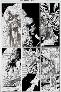 Jim Lee, Scott Williams - ‘Hush Prelude:the Promise! P 1. Justice League Unlimited #1 P 1 (Batman, Hush, Cat Woman, Huntress, Red Hood, Alfred!) 2024