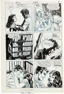 Original comic art by Ken Landau - 3 consecutive pages from Forbidden Worlds #145 (ACG, 1967) | Catawiki