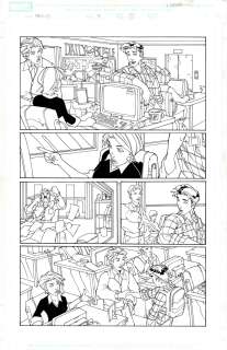 Logan Lubera | Marvel Age Spider-Man 18 Pg 11 - Daily Bugle J Jonah Jameson | TDArt