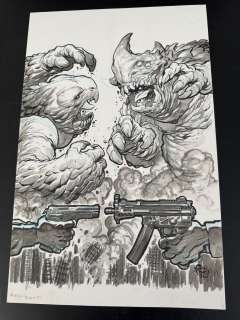Eric Powell | Kaiju Score Issue 1 Page Cover | RGLArt