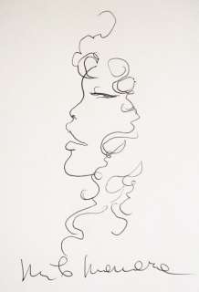 Manara, Milo - Original pen drawing - on the first page of the volume "El Gaucho" | Catawiki