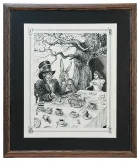 [ILLUSTRATION ART]. PARKS, Phil. The Mad Tea Party from Ali... | Potter & Potter