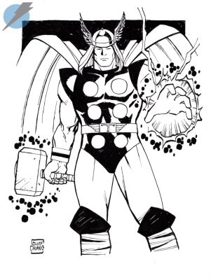 Cliff Chiang | *Sketches/Drawings* Issue Thor | Felix Comic Art