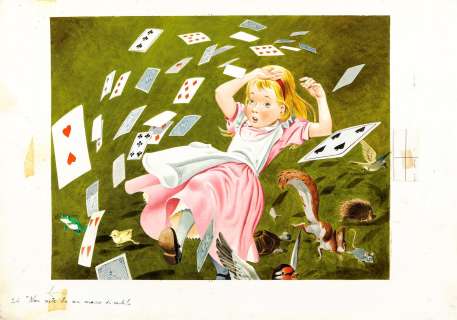 Tony Wolf (Antonio Lupatelli) – "Alice nel Paese delle Meraviglie (Alice in | Urania Casa d’Aste