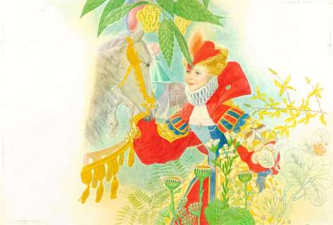 Fontana Ugo – "La piccola guardiana d ’oche (The little goose keeper)", 1966 | Urania Casa d’Aste