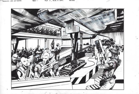 Brian Thies | Predator Life And Death Issue 01 Page 05 | Splash Page