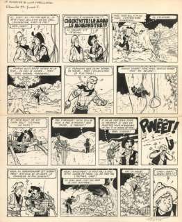 Lot #544 | Tibet. Planche originale Chick Bill | BDEnchères