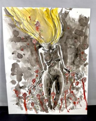 THE BEAUTY #2 Original Cover Art Comics - Ben Templesmith horror painting dark | eBay US (Buy It Now)