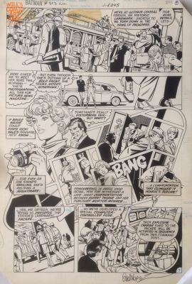 Jose Luis Garcia-Lopez | Batman 353 Pg 7 (Dc, 1982) ’Last Laugh’ | Will’s Comic Art Page