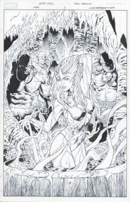 Sean Parsons | The Mighty Thor Issue 05 Page Variant Cover | ComiConArt