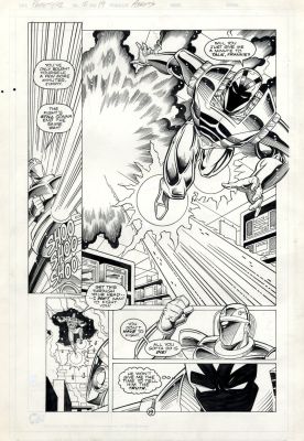 Paul Abrams John Strangeland | Prototype - 1995 Ultraverse / Malibu Issue 18 Page 19 | Catskill Comics
