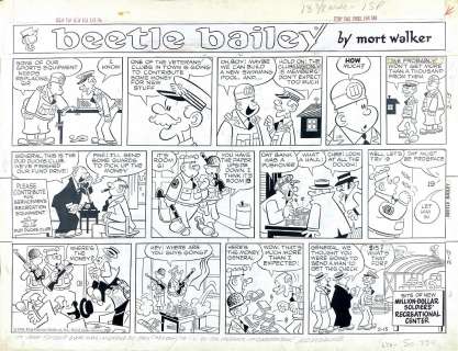 MORT WALKER - Beetle Bailey: Equipment | Little Nemo