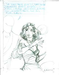 FRANCQ Philippe Largo Winch Crayonné pour une case d’album Mine de plomb signée en [...] | Vermot et Associés