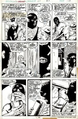 Al McWilliams, George Perez | Power Man #27 P 11 (X the Marvel in Every Panel Beating Up People!) 1975 | Romitaman