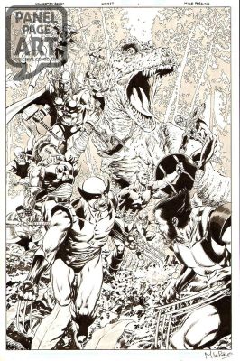 Mike Perkins | Secret Invasion - One Shot - Splash | Panel Page Art