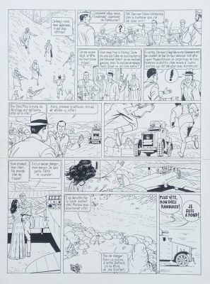 Philippe Chapelle | LES AVENTURES DE PAUL DARNIER : LES MORSURES DU DÉSERT – PLANCHE 30 | Art Maniak