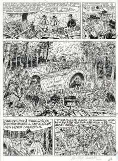 LAMBIL - lot 361 - Les Tuniques Bleues, Des Bleus et des bosses, planche…