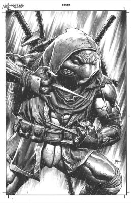 Mico Suayan | Tmnt the Last Ronin II Re:evolution Page Cover | Next Comic Art