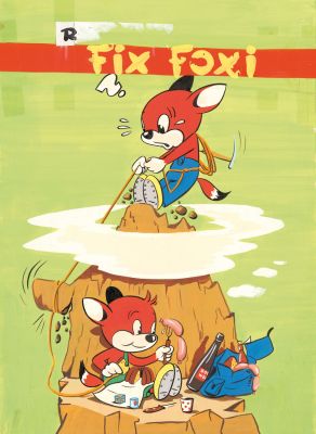 Rudolf Dehnert | RUDOLF DEHNERT: Fix & Foxi #109 1958,… | Galerie Laqua