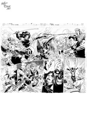 Jethro Morales | X-Force Test Pages 5 & 6 Issue 1 Page 5 - 6 | Next Comic Art