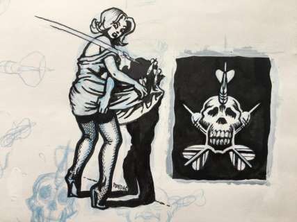 Pontiac, Peter - Original art - [1970s] | Catawiki