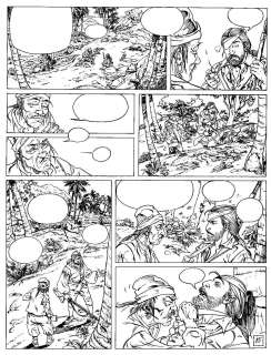 LA JEUNESSE DE BARBE ROUGE Le duel des capitaines planche 15, par Daniel REDONDO