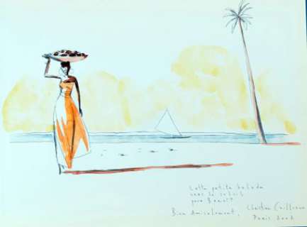 Cailleaux | Haëllifa Dargaud Album broché en EO, 1997, enrichi... | Cornette de St Cyr