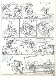 David Edouard | PLANCHE ORIGINALE 7 TOME 1 de RAT’S En partance pour nulle part | Galerie Napoléon