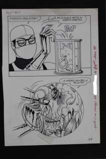 Magnus - original plate "Necron n° 9" with dedication (1981) | Catawiki