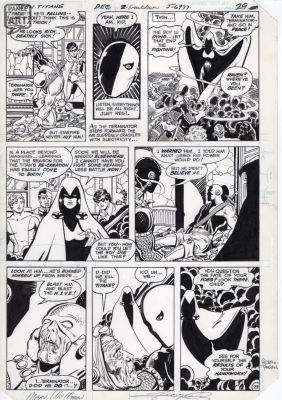 George Perez | New Teen Titans 2 Page 23 | Panel Page Art