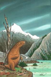 Loustal. Couverture originale En Patagonie | BDEnchères