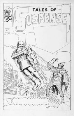 Jack Kirby | Tales of Suspense #47 Large Cover Recreation (Early 1990S) | Romitaman