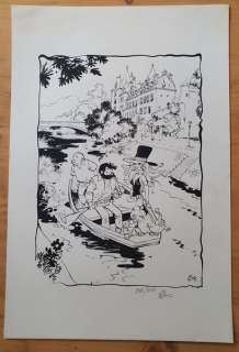 Will | Sérigraphie Tif et Tondu, Balade en barque, Tirage N&B… | Geneva Auctions