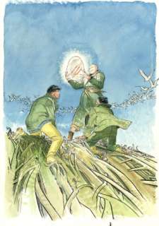 BOUCQ - Face De Lune, L‘Oeuf De L‘Âme Couverture, 49x34 cm