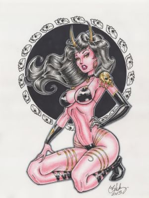 Purgatori by Cameron Blakey (9x12) - Original Comic Art | eBay US (Buy It Now)
