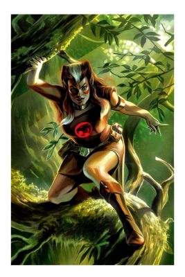 Felipe Massafera - Thundercats: Lost #1 Large Painted Cover (Great 1St Issue Cover with Pumyra of the Thundercats!)