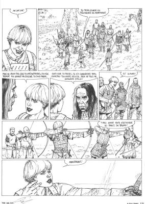 Teng Paul | Planche originale 35 du tome 3 la Folie Seamus du cycle Les Sudenne de LA COMPLAINTE DES LANDES PERDUES | Galerie Napoléon