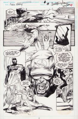 Chris Ivy | Public Enemy #8 Pg.4 - Interior Page - Signed 3/22/2026 | Anthony’s Comic Book Art