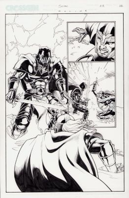 Karl Moline | Scion #22 Pg.12 - Interior Page - 2002 | Anthony’s Comic Book Art