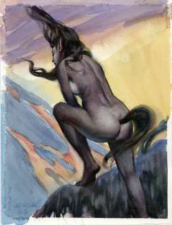 Steve Rude | Frazetta Livestream Watercolor | Steve Rude