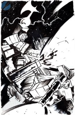 Daniel Warren Johnson | Transformers Page Cover | Felix Comic Art