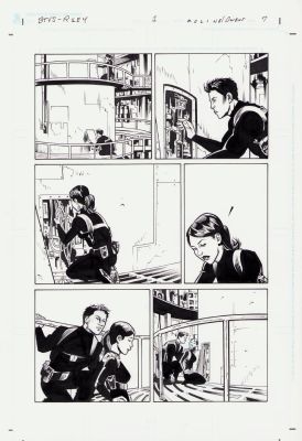 Karl Moline | Buffy the Vampire Slayer: Riley #1 Pg.7 - Interior Page - 2010 | Anthony’s Comic Book Art