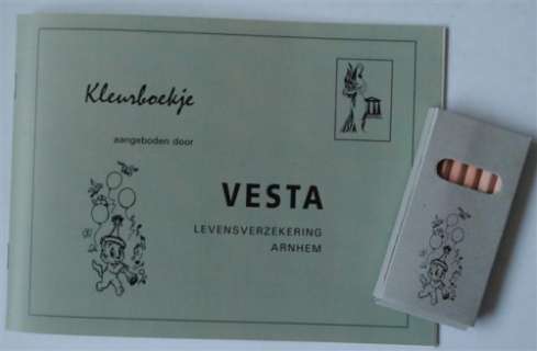 TOONDER: Kleurboekje Vesta | Zwiggelaar Auctions