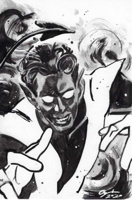 Chris Mitten | Nightcrawler Bust Pinup | TDArt