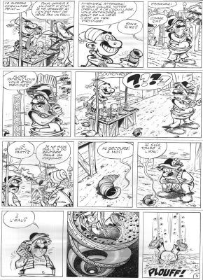 Tabary Jean | Planche originale 3 de IZNOGOUD - l’île des souvenirs - Tome 10 par JEAN TABARY | Galerie Napoléon