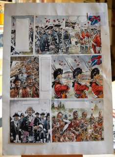 Tisselli, Sergio - original plate â€œL’ultimo dei Mohicani" page 17 | Catawiki