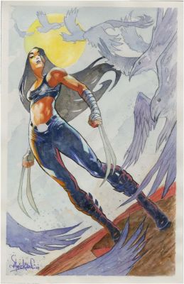 Aniekan Udofia | X-23 Wolverine Pinup X-Men | TDArt