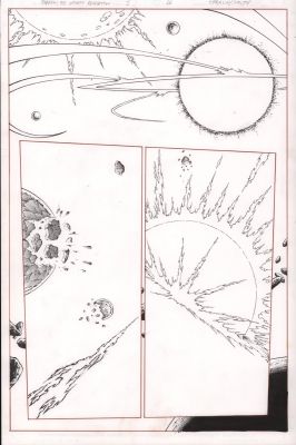 Andy Smith, Jim Starlin | Thanos: the Infinity Revelation #1 P.66 - Suns & Planets - 2014 | Anthony’s Comic Book Art