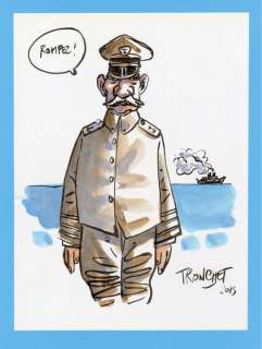 Tronchet, Didier - Dessin original en couleur directe - Le Capitaine - (2015) | Catawiki
