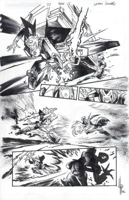 Jason Howard | Transformers (2023 Image) Issue 32 Page 17 | Splash Page